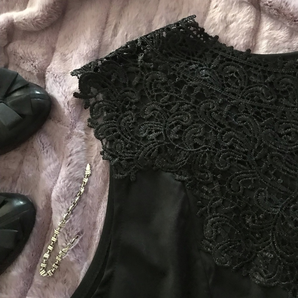 New Lace Peplum Top